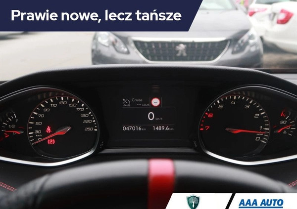 Peugeot 308 cena 96000 przebieg: 46997, rok produkcji 2020 z Pabianice małe 301